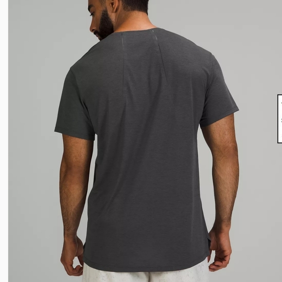 Lululemon Men's Fast and Free Short Sleeve Gray T-shirt Medium - Picture 2 of 16